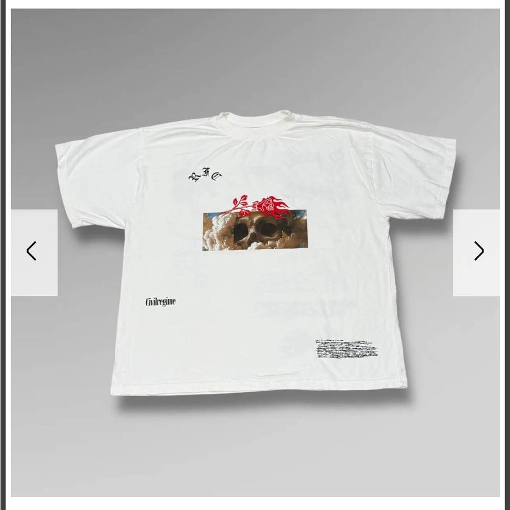 CIVIL REGIME Shirt Small FROM THE HEAVENS 199X NWT